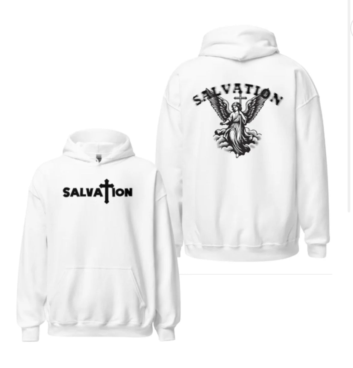 Salvation Hoodie (White)